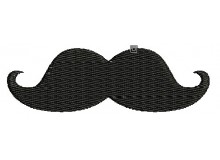 Stickdatei - Moustache